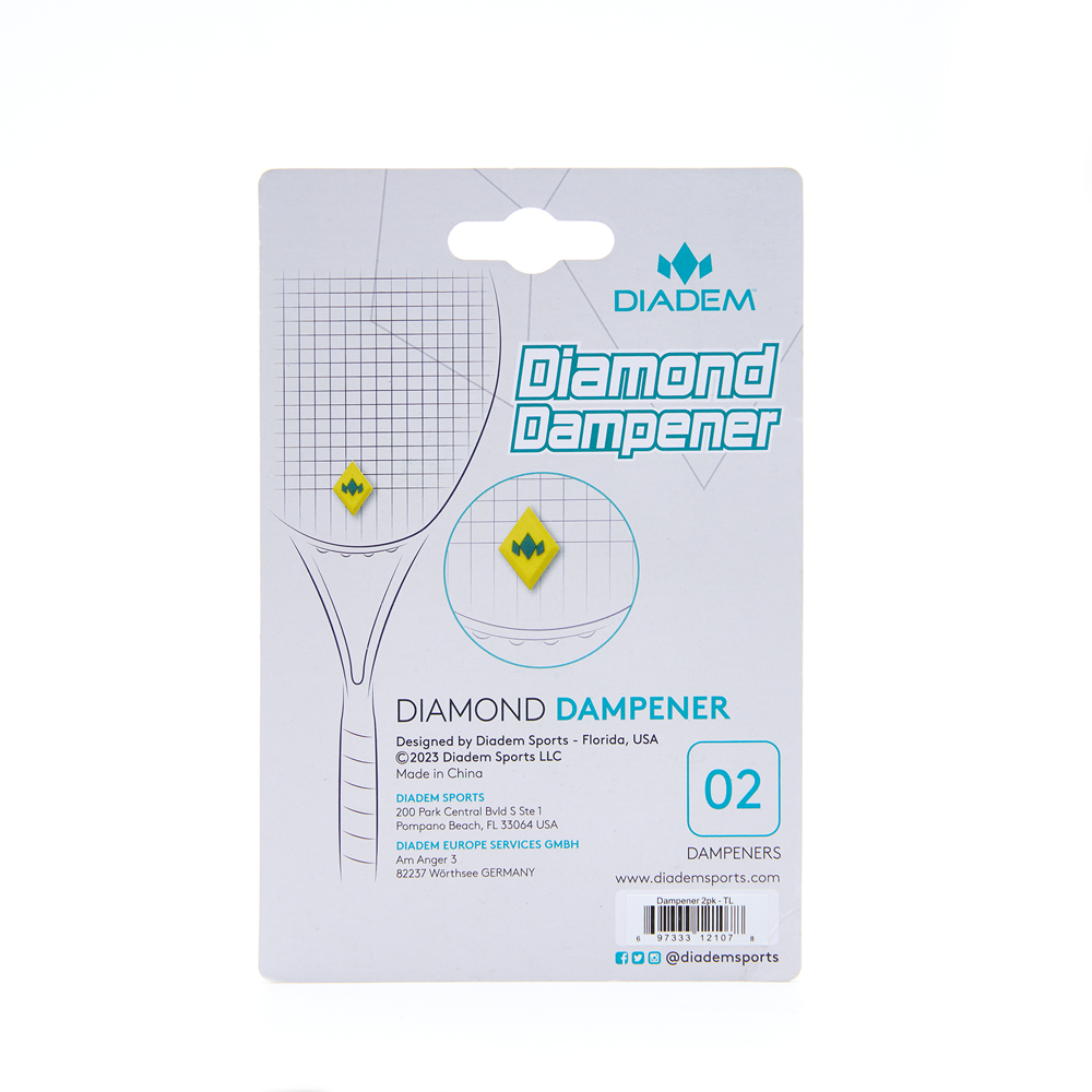 Виброгаситель DIADEM Diamond, DD-2-TL, бирюзовый