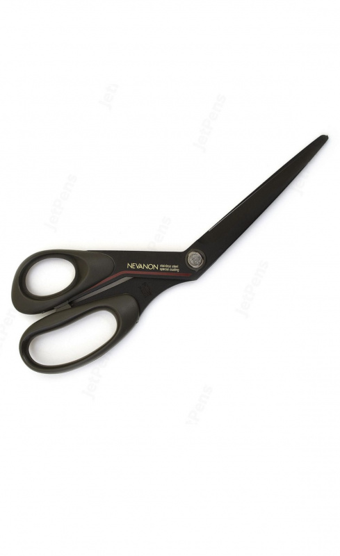 Ножницы для тейпов SILKY Nevanon, арт DSN-210 , тефлоновые, нерж. сталь., чёрно-серый