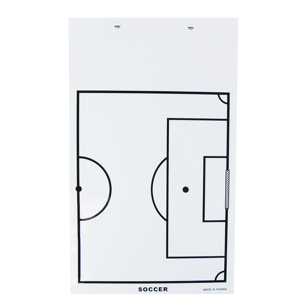 Такт. доска для футб. TORRES, TR1002S, маркерная, с зажимом, в компл. маркер, белая