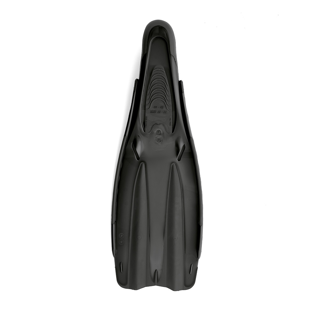 Ласты для плав. Salvas Advance Fin, BA18944NNSTS, TPR и Crystalflex,р.44-45, чёрный