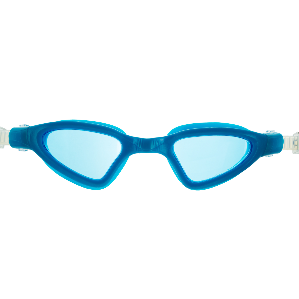 Очки для плав.TORRES Fitness, SW-32218BL,голуб.линзы, голуб. оправа, раздв.регул.ремешок