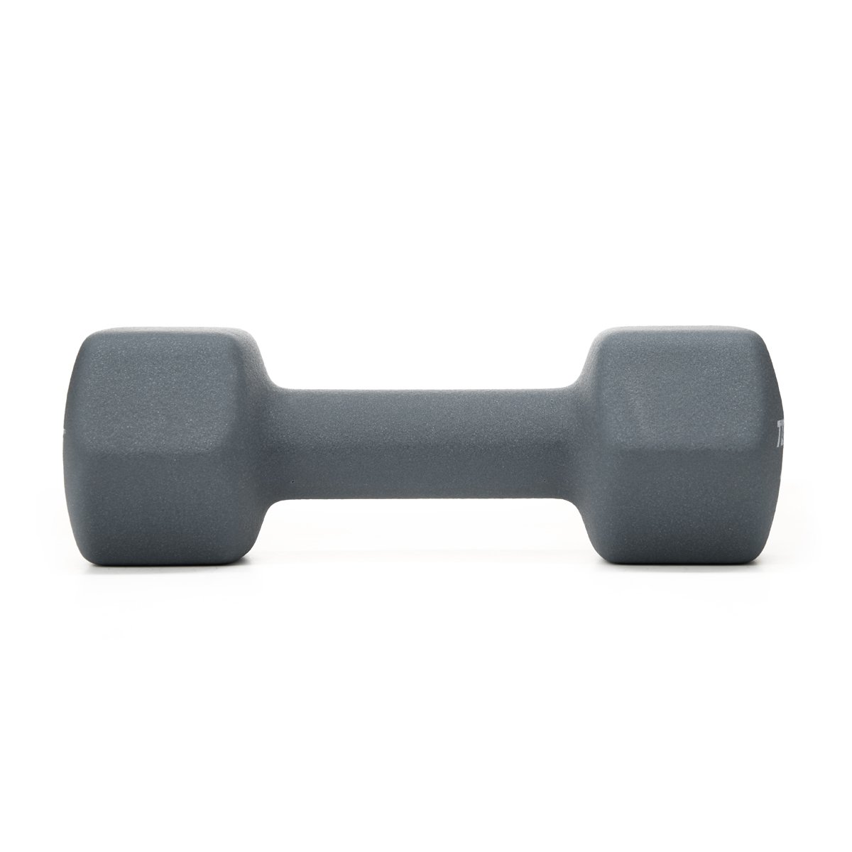 Гантель TORRES 4 кг, PL522504, металл в неопреновой оболочке, форма шестигранник, серый
