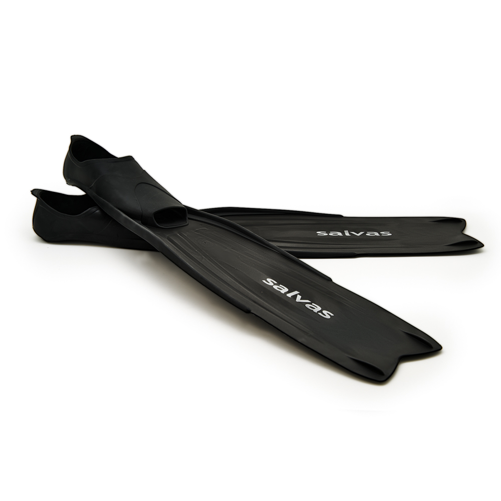 Ласты для плав. Salvas Shark Fin, BA30042NNSTS,TPR и Technoflex, р.42-43, чёрный