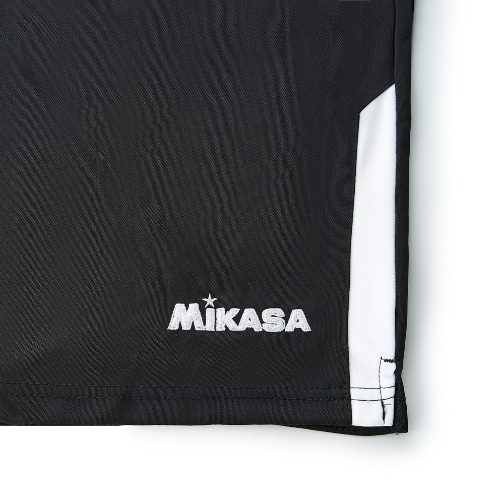 Шорты волейб. муж. MIKASA MT298-046-M, р.M, 100% полиэстер, черно-белый