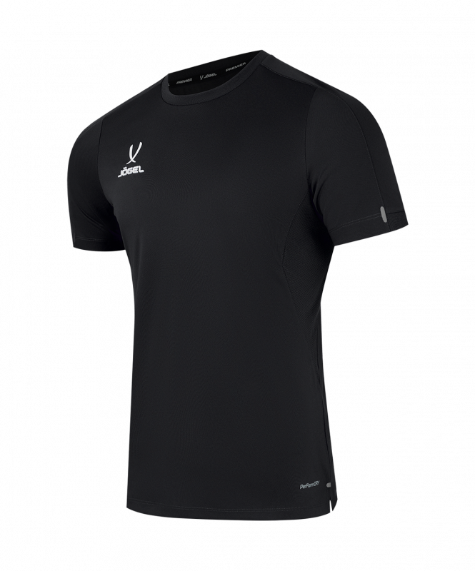 Футболка тренировочная JOGEL PREMIER PerFormDRY Training Poly Tee, черный, размер L