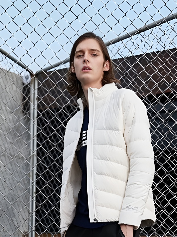 Пуховик KELME Men's Light Down Jacket Beige