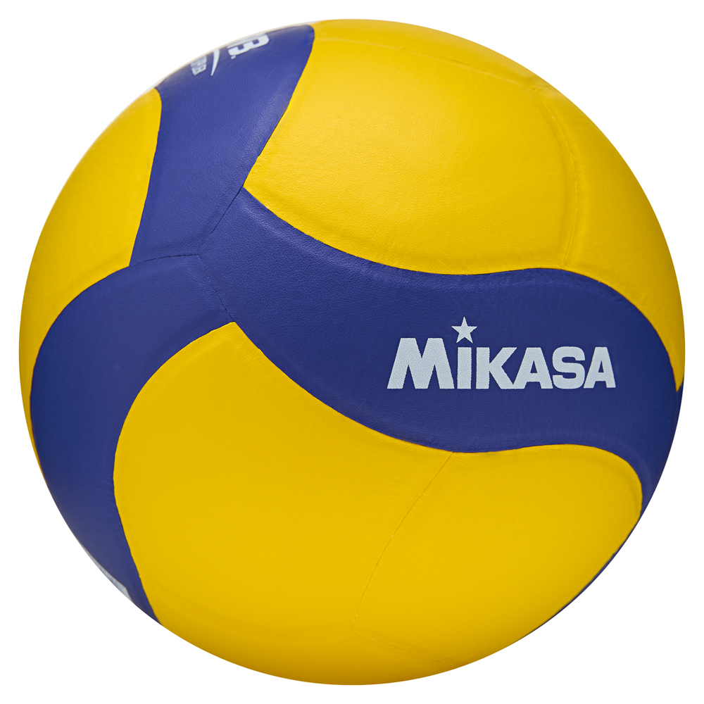 Мяч вол. утяж. MIKASA VT370W, р 5, 18 панелей, синт.кожа (ПУ), вес 370г, клееный, сине-желтый