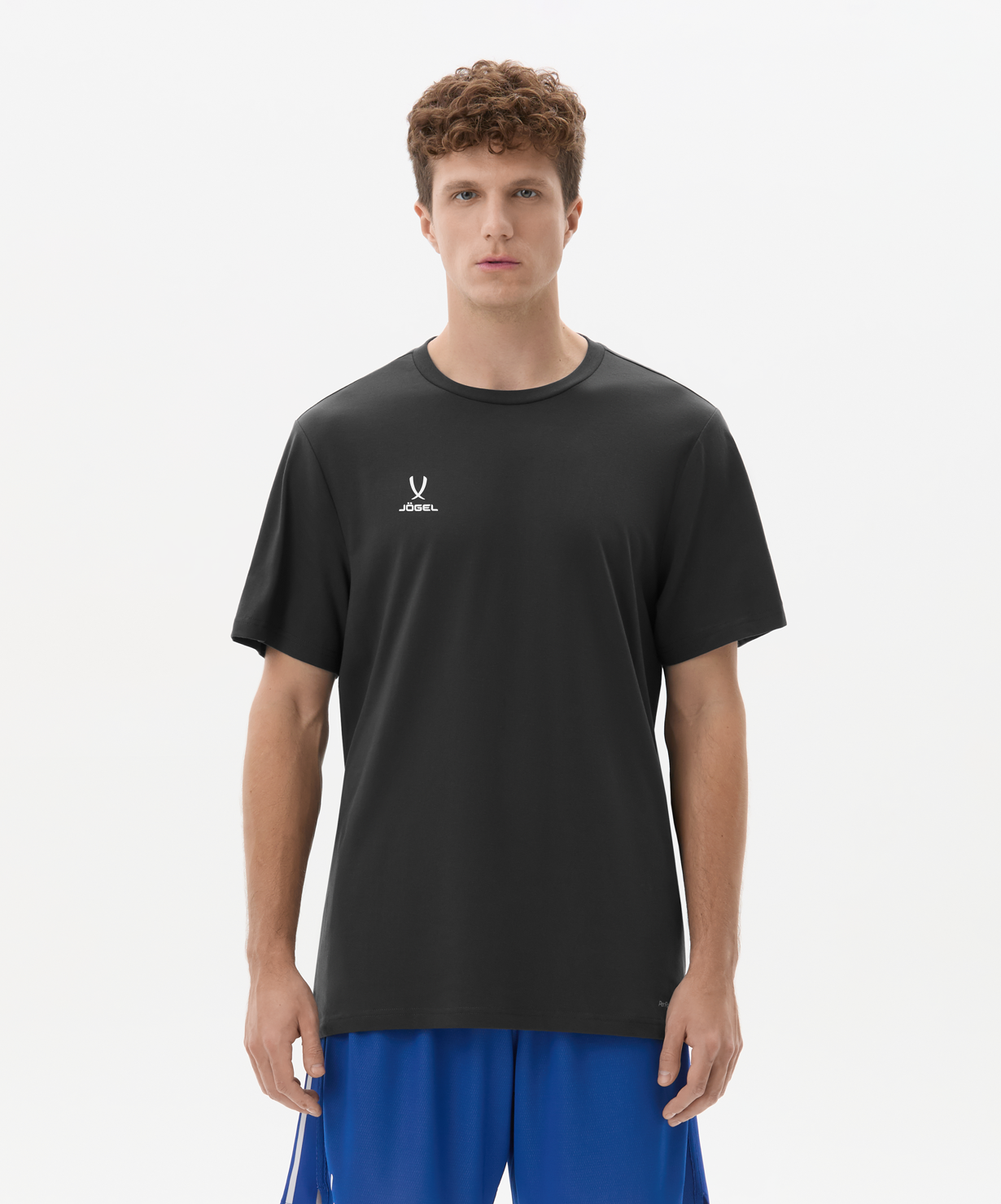 Футболка тренировочная JOGEL DIVISION PerFormDRY Training CVC 98, темно-серый, размер L