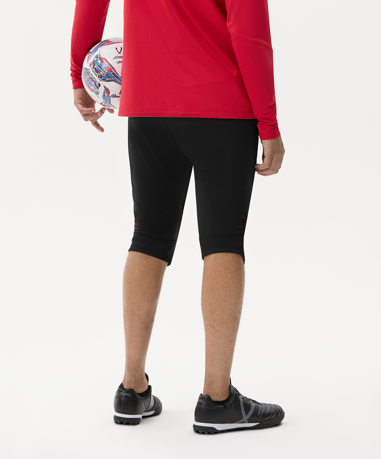 Брюки тренировочные с карманами JOGEL PREMIER PerFormDRY 3/4 Training Pants, черный, размер L