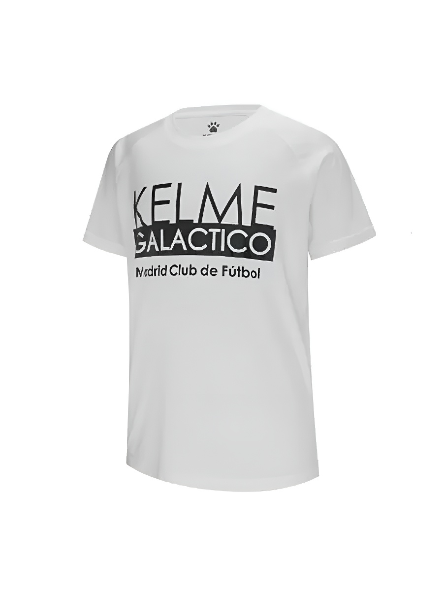 Детская футболка KELME Boys Short Sleeve T-Shirt White