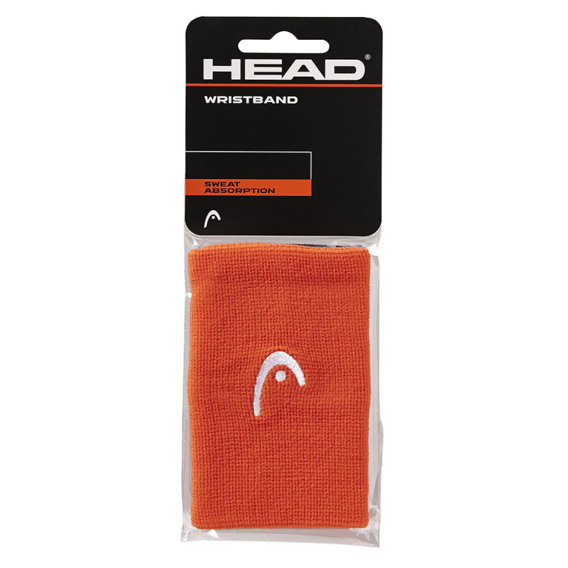 Напульсники HEAD 5", 285070-OR, ширина 12,7 см, 90% нейлон, 10% эластан, пара, оранжевый