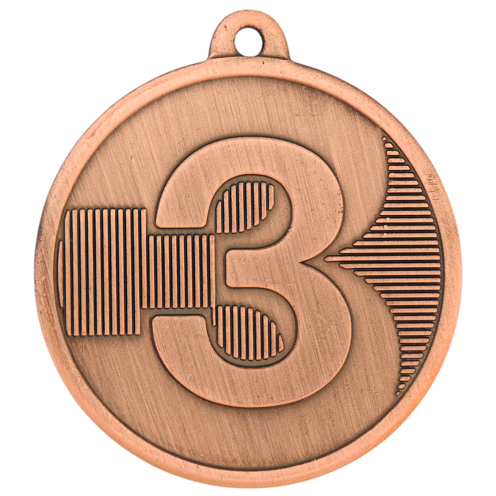 Медаль MZ 103-50/B 3 место (D-50мм, s-1,5мм)