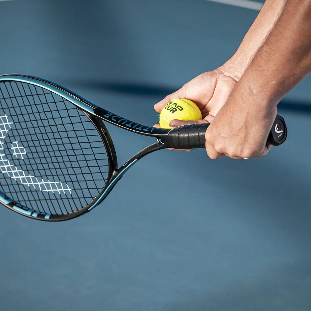 Ракетка б/т HEAD MX Attitude Comp Gr3, 231325, для любителей, композит,со струнами, синий