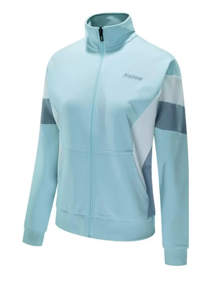 Олимпийка KELME Women's Knitted Jacket Light Blue