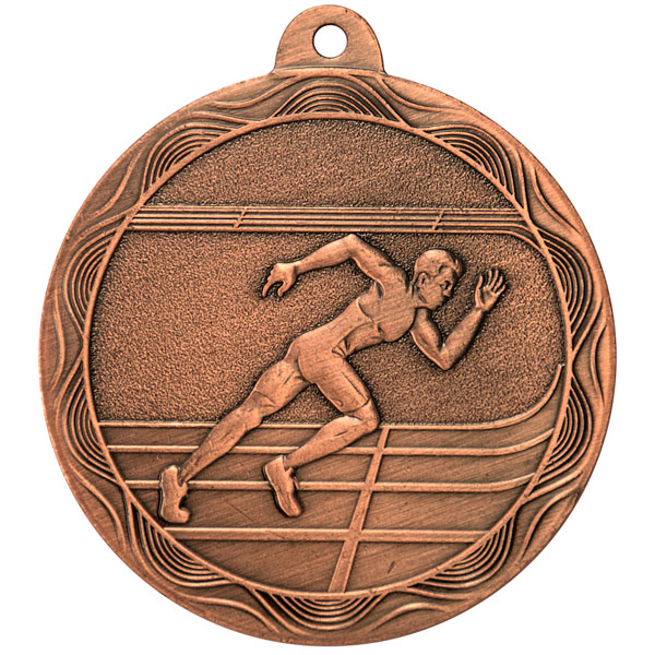 Медаль MZ 83-50/B бег (D-50 мм, s-2 мм)