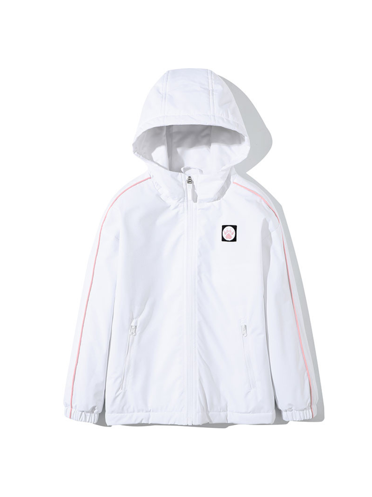 Детская ветровка KELME Girl's Woven Trench Coat White
