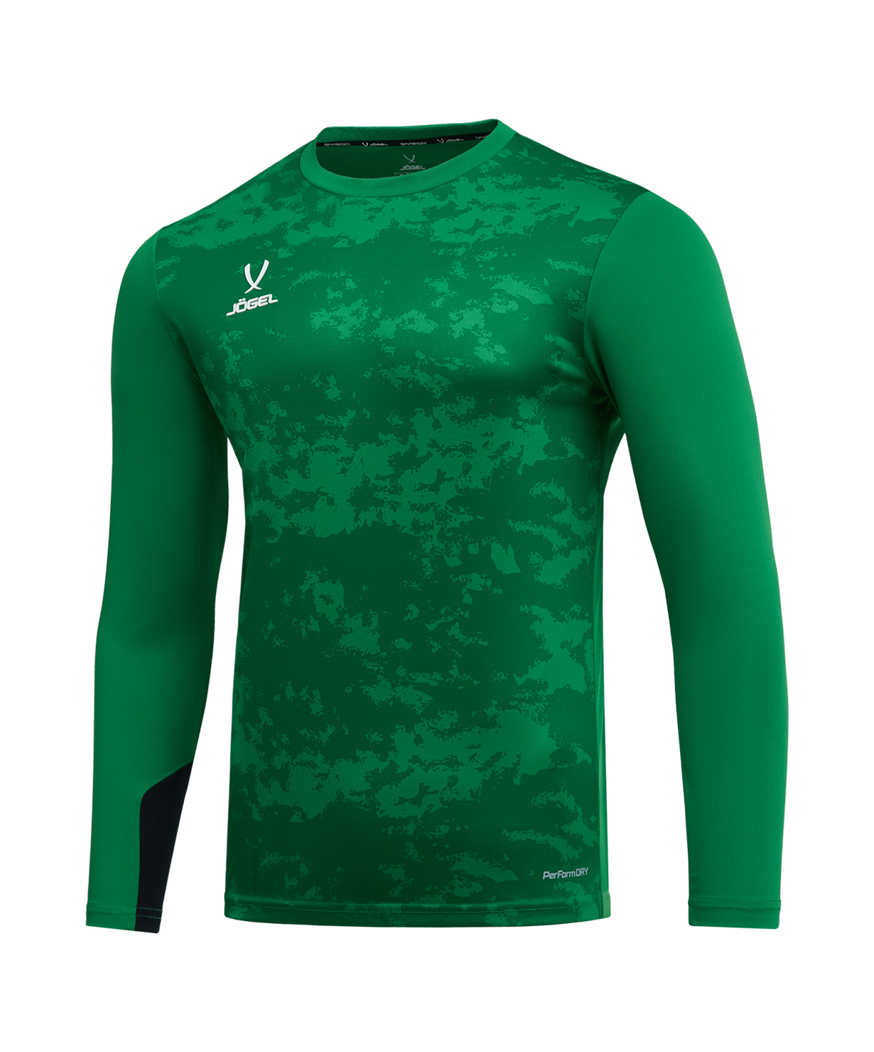 Свитер вратарский JOGEL DIVISION PerFormDRY GK Splash, зеленый