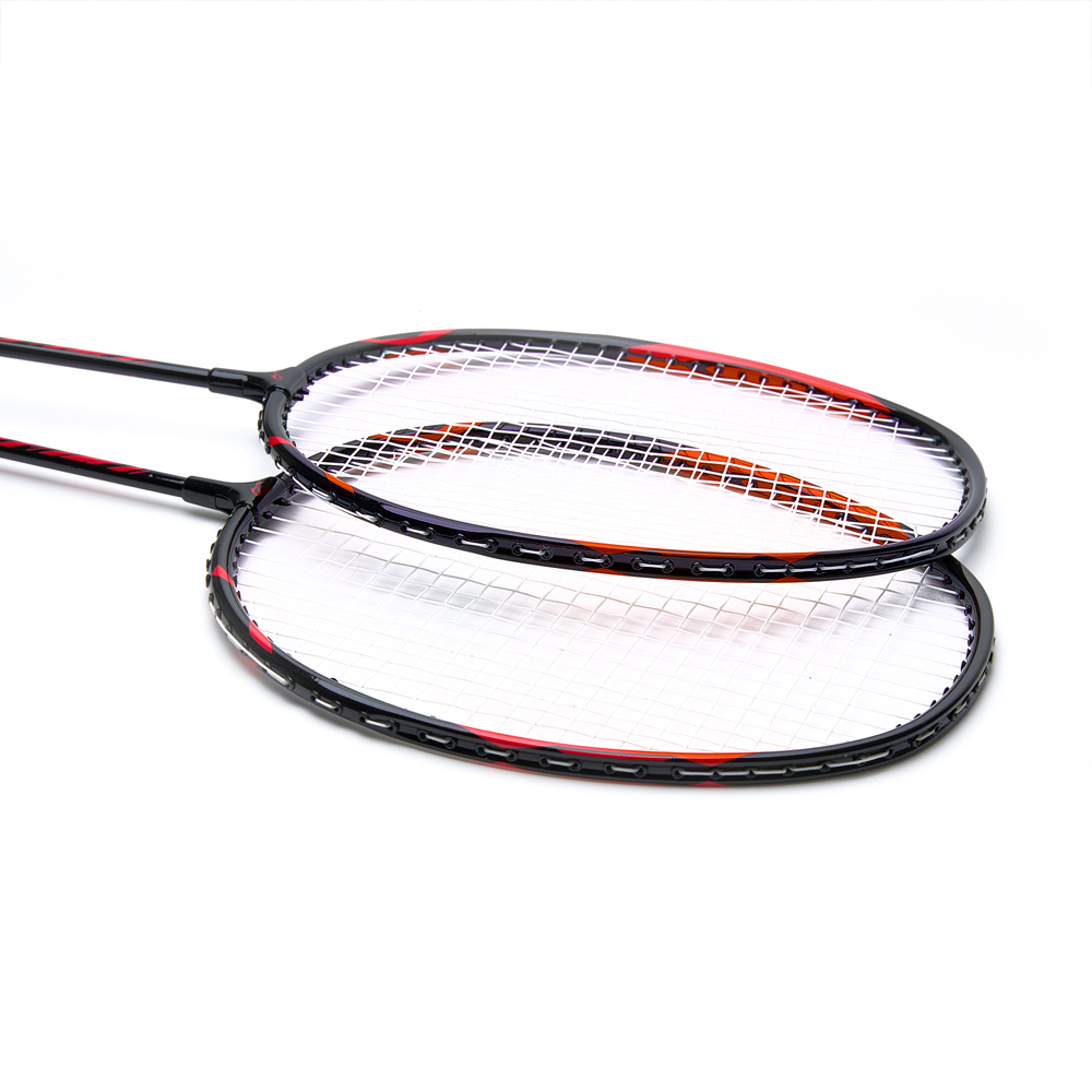 Набор для бадм. DOUBLE FISH JINQUE 1301, для начинающ.,стал. стерж, алюм. обод, со струнами, черный