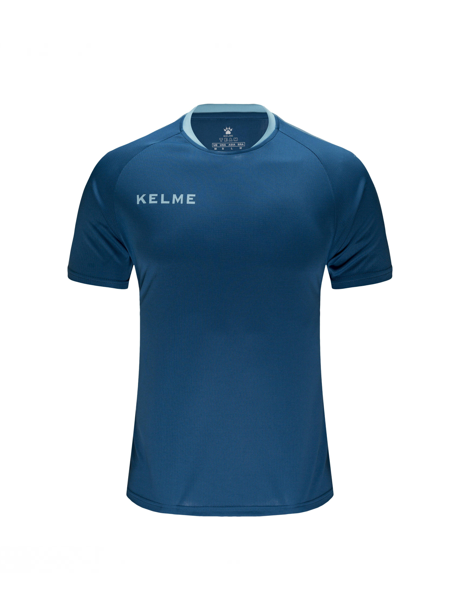 Футболка KELME Short Sleeve Football Shirt Light Blue