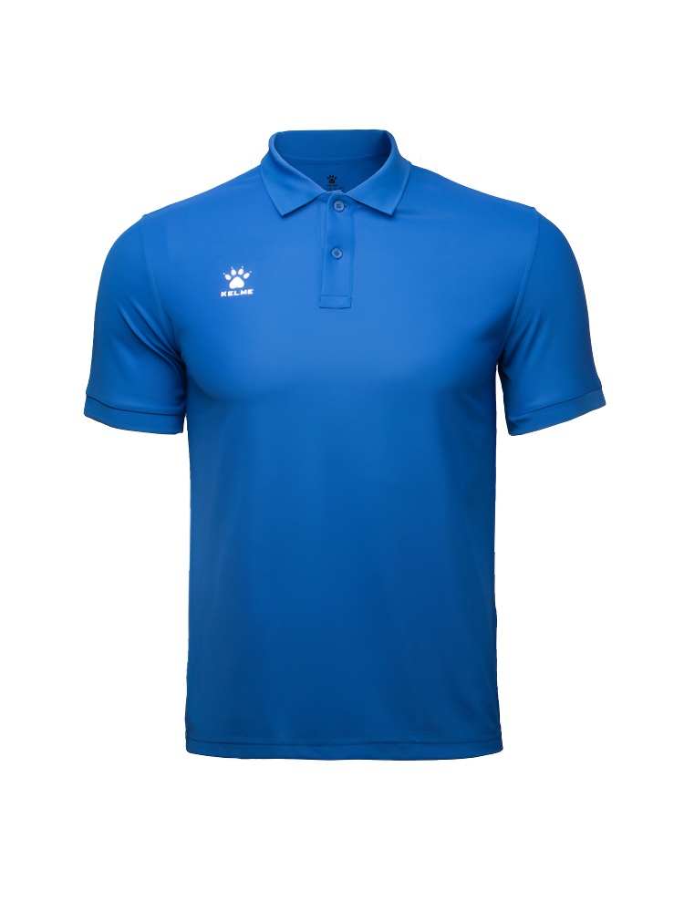 Футболка-поло KELME Short Sleeve Polo Shirt Blue