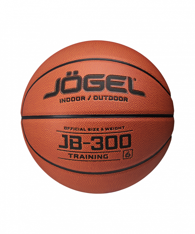 Мяч баскетбольный JOGEL JB-300 №6 NEW, размер 6