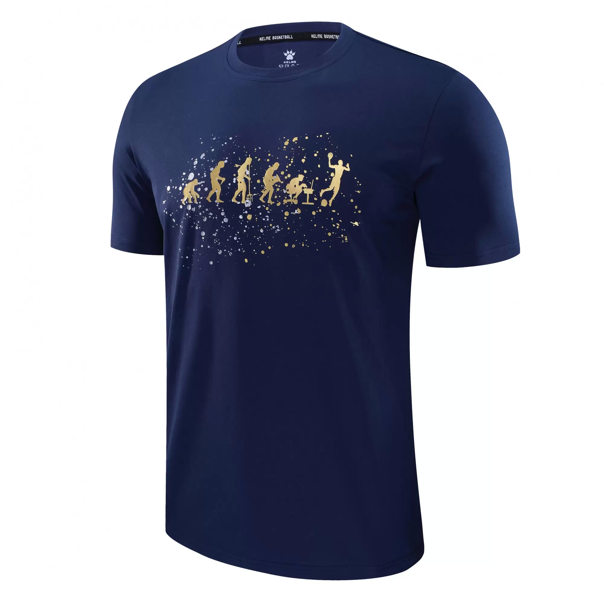 Футболка KELME Men Men T-Shirts Dark Blue
