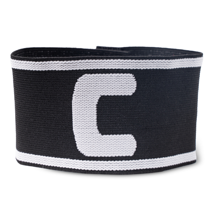 Капитанская повязка TORRES, SS11002-02, нейлон, безразмерная, черно-белый