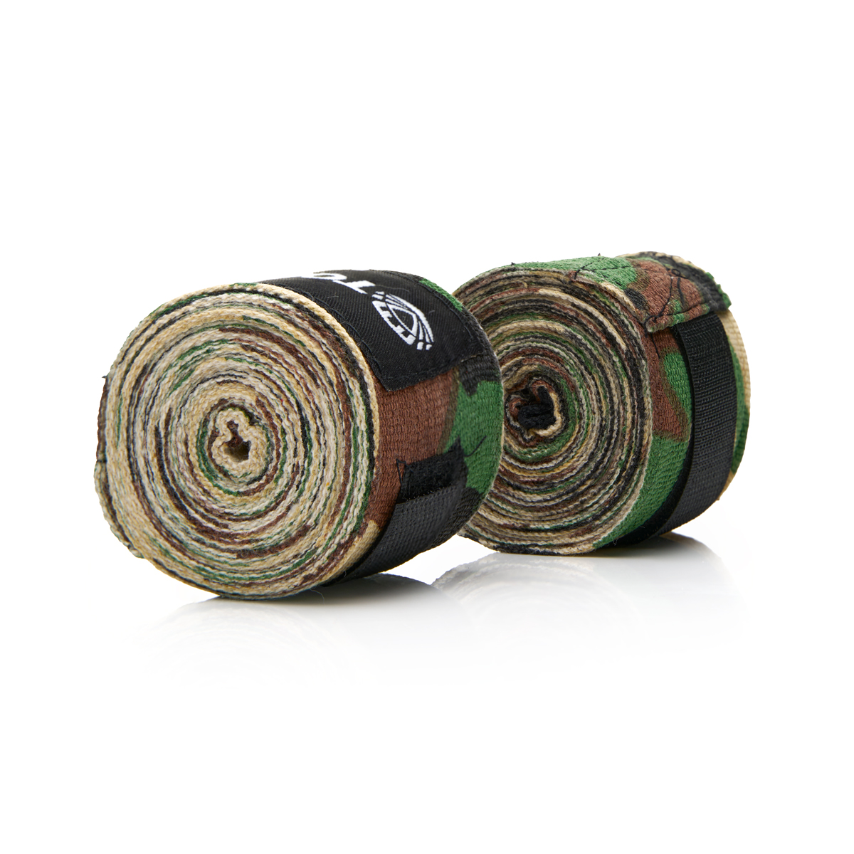 Бинт боксерский эластичный TORRES, PRL62018CA, дл. 2,5 м, шир. 5 см, 1 пара, хаки камуфляж