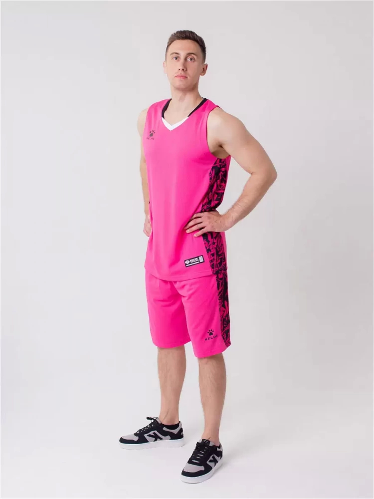 Баскетбольная форма KELME Basketball Set (Adults) Pink