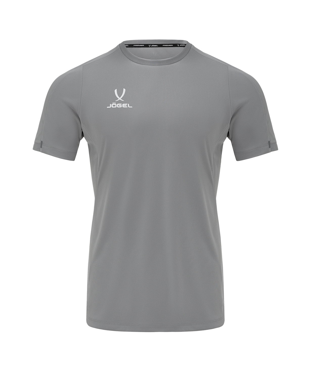 Футболка тренировочная JOGEL PREMIER PerFormDRY Training Poly Tee, серый, размер L
