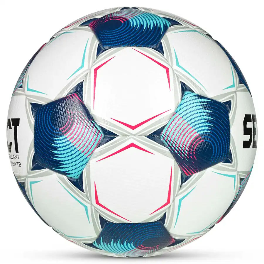Мяч футб. SELECT Brillant Super TB V25, 3615971002,р.5, FIFA PRO, ПУ, 32 пан. термосш, бело-синий