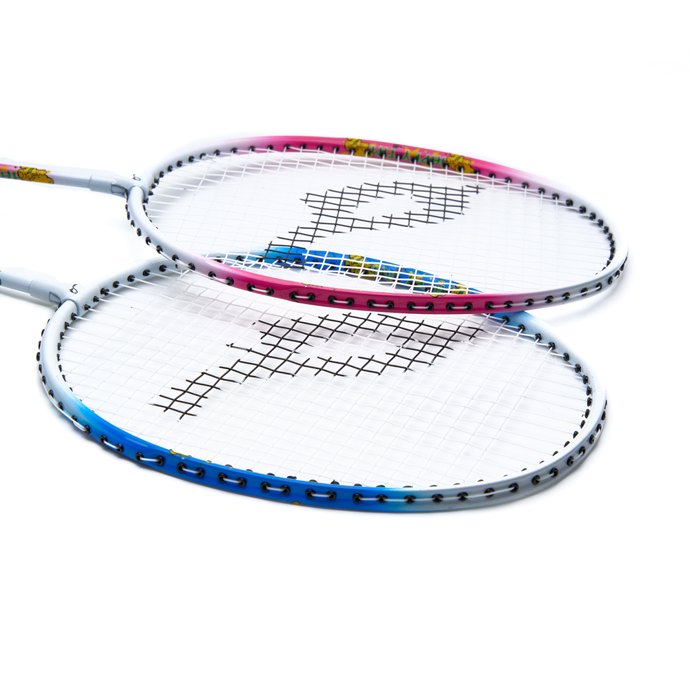 Набор для бадм. DOUBLE FISH JINQUE LT-102, детск,для начинающ.,дл.585мм,стал.стерж,алюм.обод, мульт.