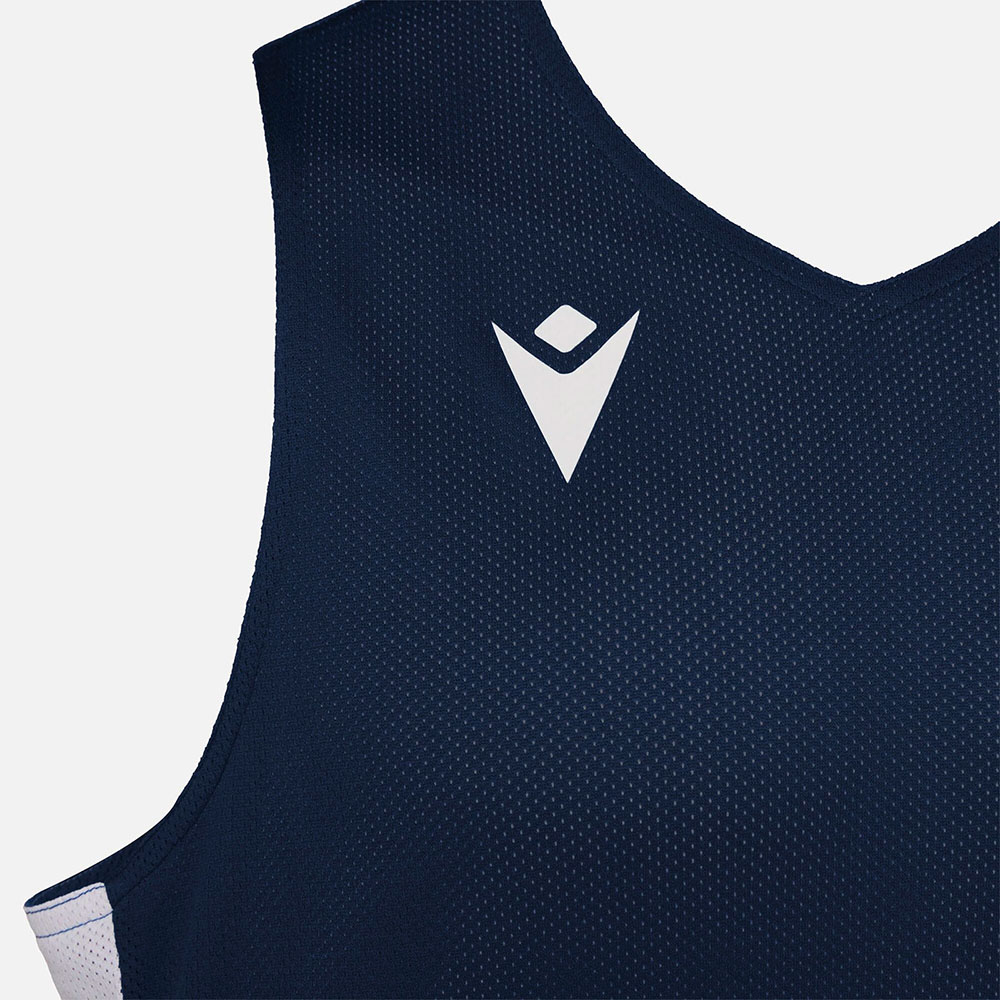 СЦ*Майка баскетбольная муж. MACRON Propane, 40280701-BL-5XL, р.5XL, 100% полиэстер, темно-синий