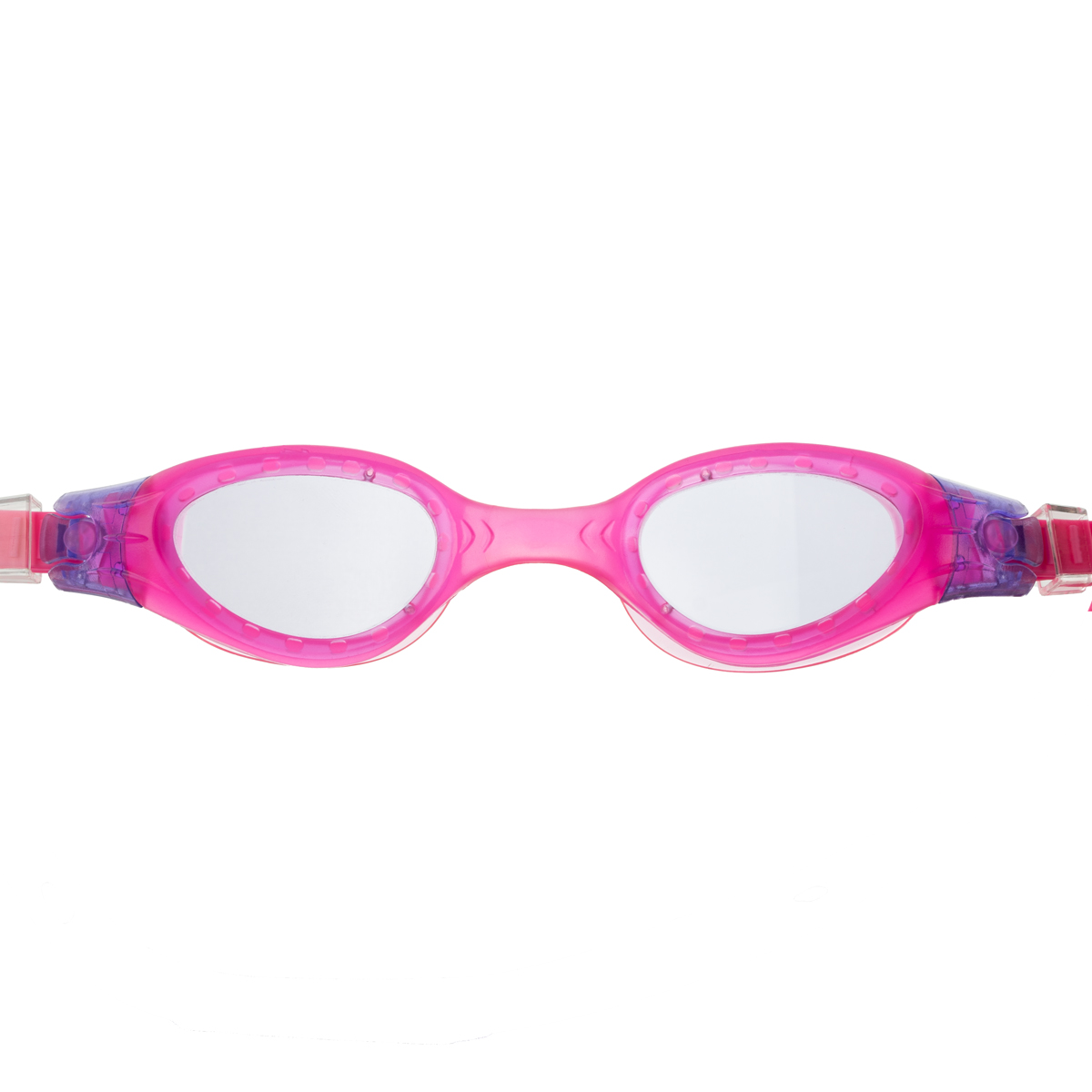 Очки детские для плав.TORRES Leisure Kids, SW-32210PP, прозр. линзы, роз.оправа, раздв.рег. ремешок