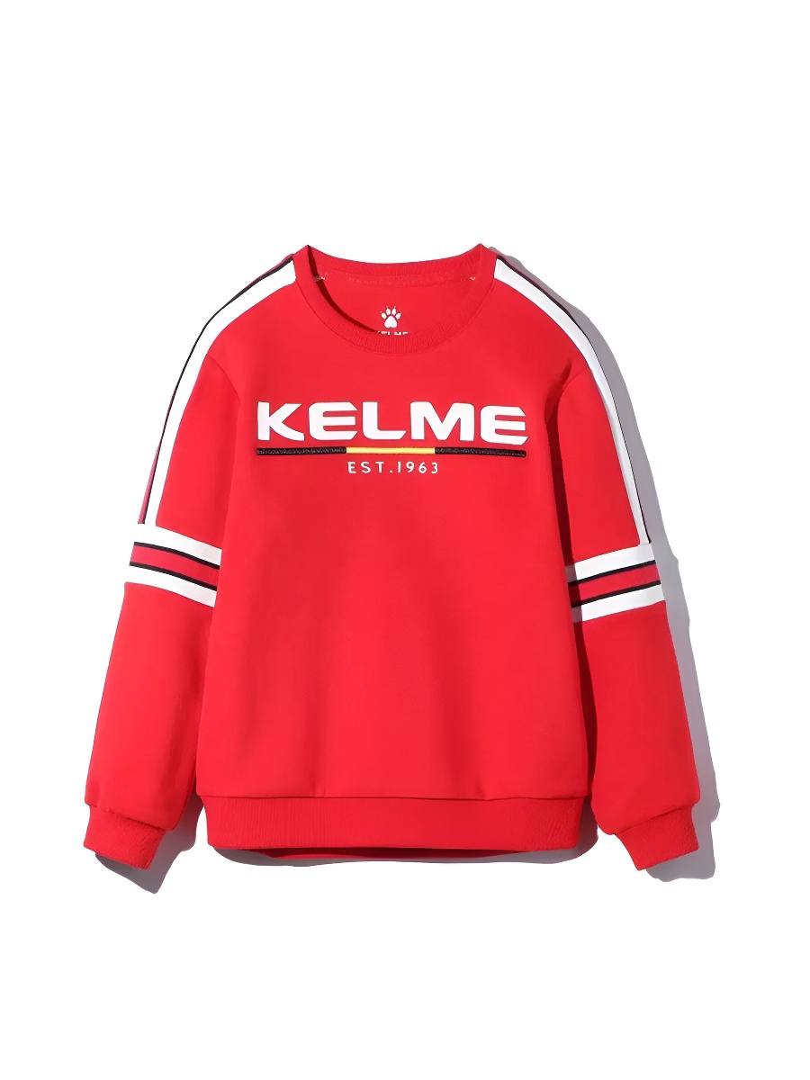 Детский свитшот KELME Boy's Hooded Sweatshirt Red