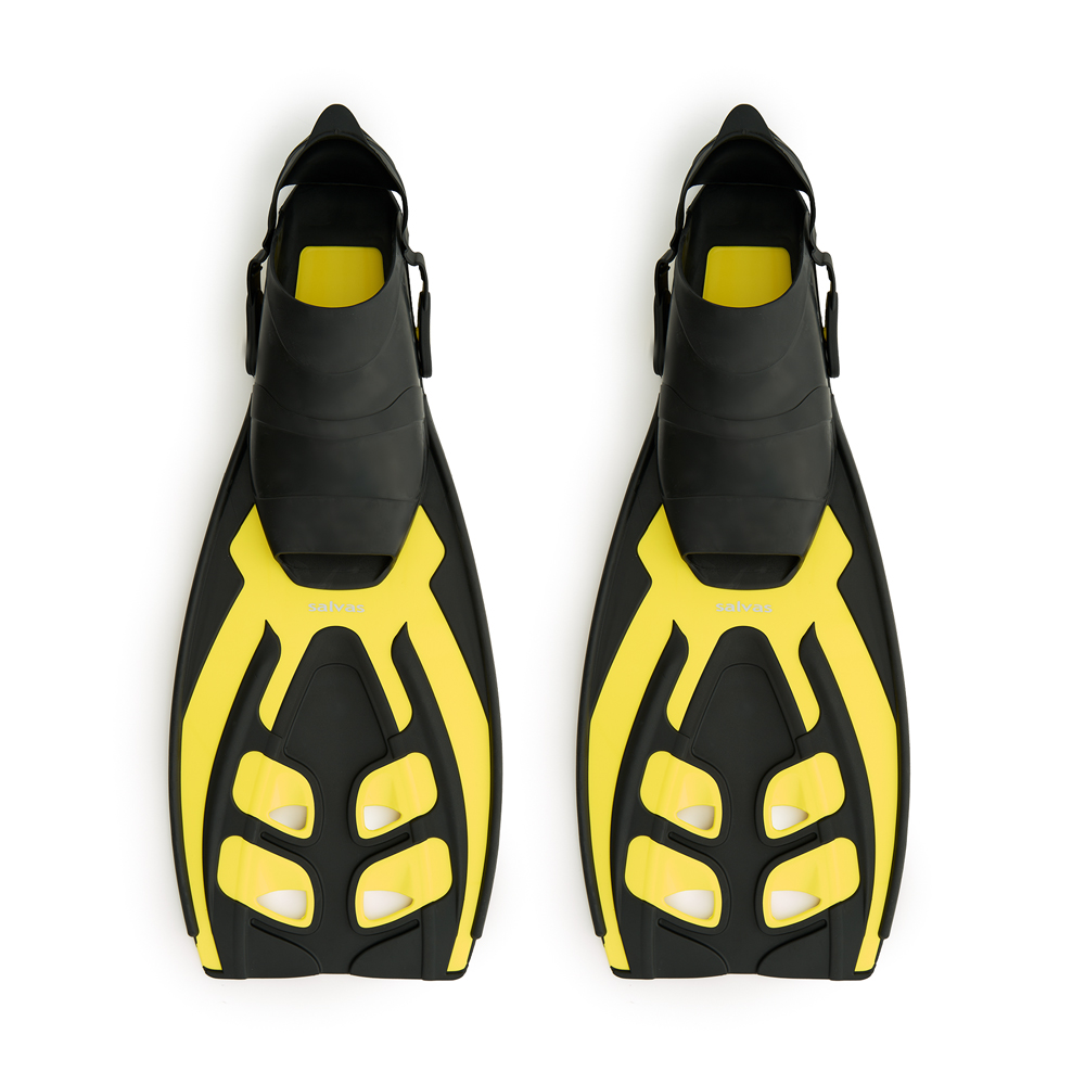 Ласты для плав. Salvas Tonic Dive, BA190LXGGSTS,TPR и Technoflex, р. L/XL, жёлтый