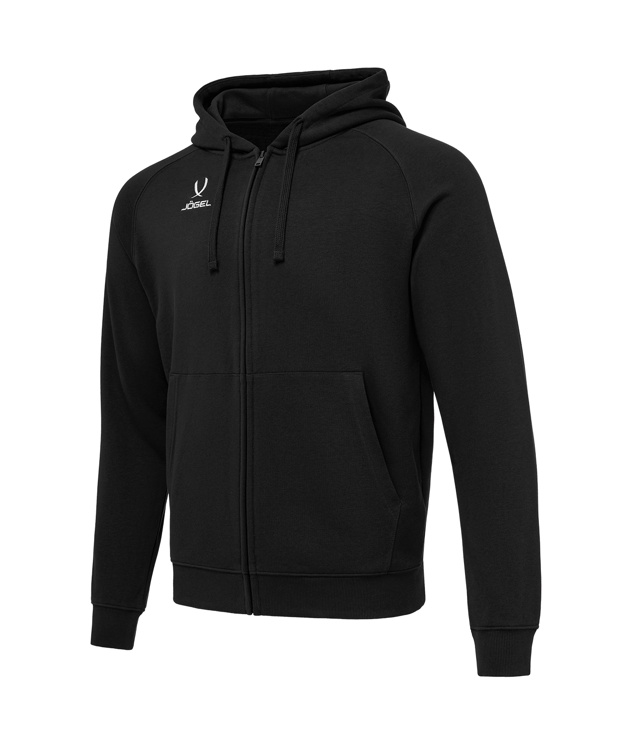 Худи JOGEL ESSENTIAL Club reglan Cotton Zip Hoodie 99, черный