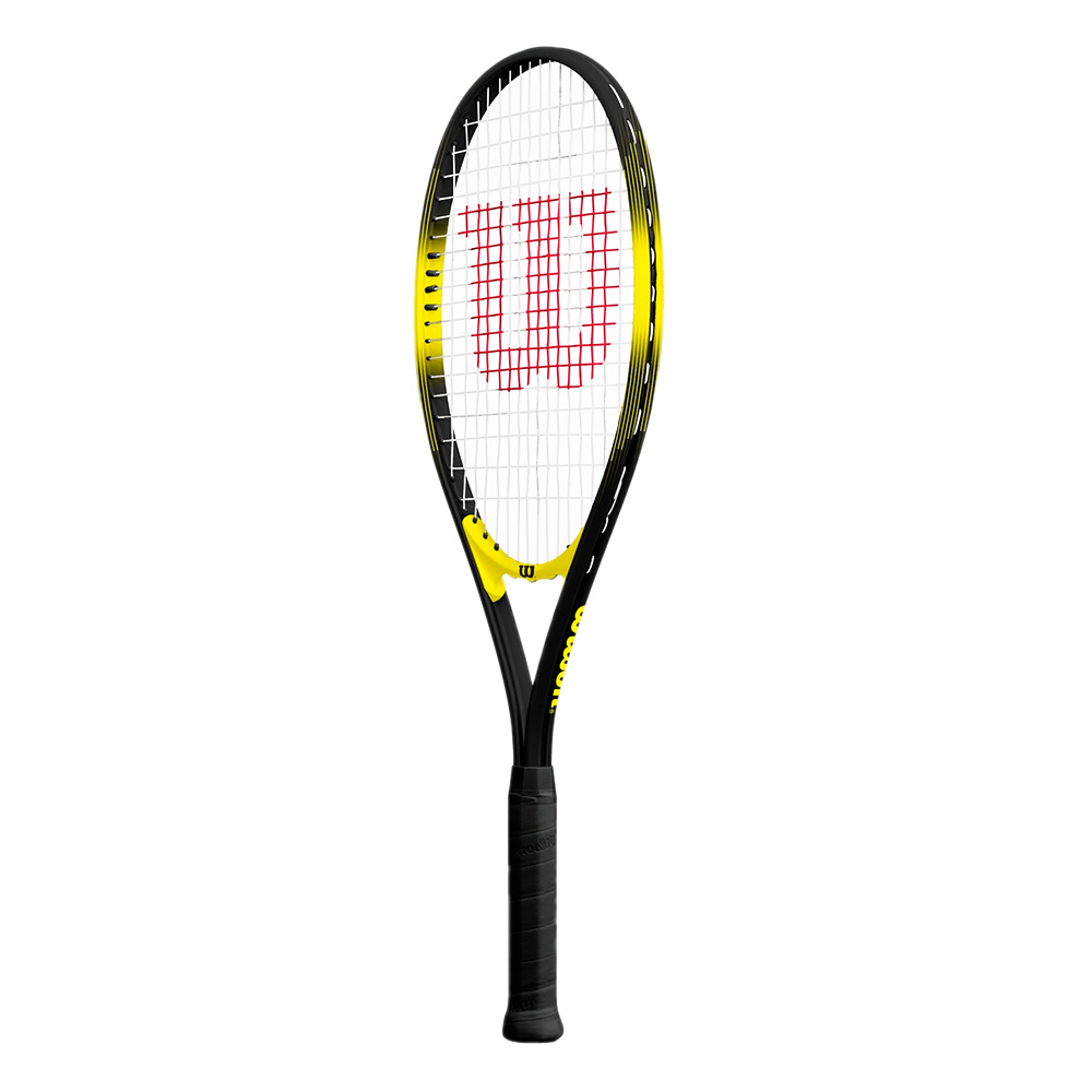 Ракетка б/т Wilson Energy XL Gr3, WR148210U3, для любит, алюминий, со струнами, черно-желтая