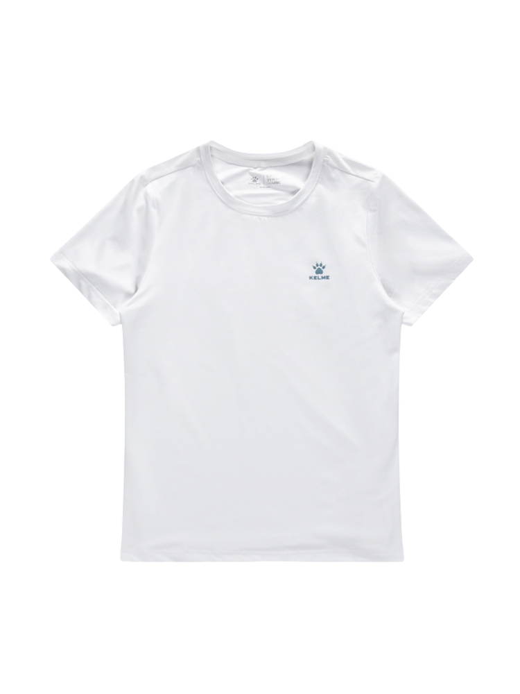 Футболка KELME Round Neck Short Sleeve T-Shirt White