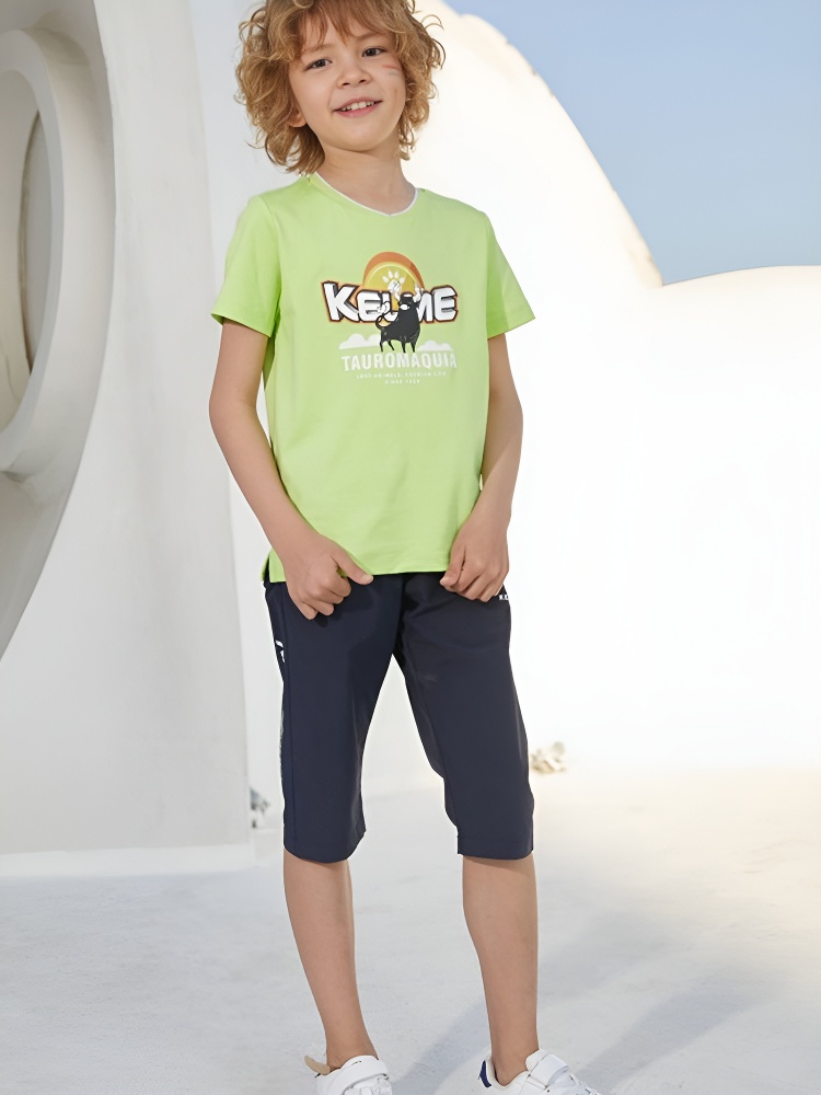 Детская футболка KELME Short Sleeve T-Shirt Kid Pistachio