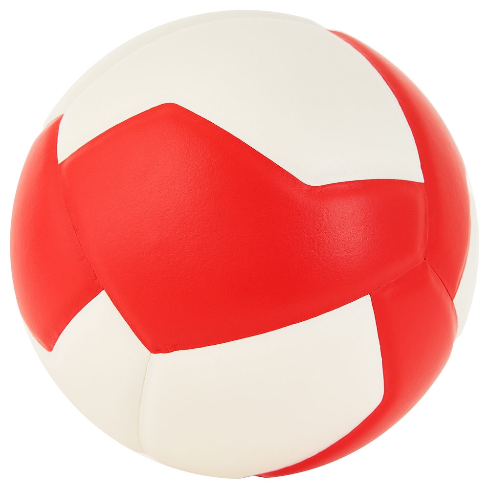 Мяч вол. GALA Bora 12, BV5675S, р. 5, синт. кожа ПУ, клееный, бут. кам, красно-белый