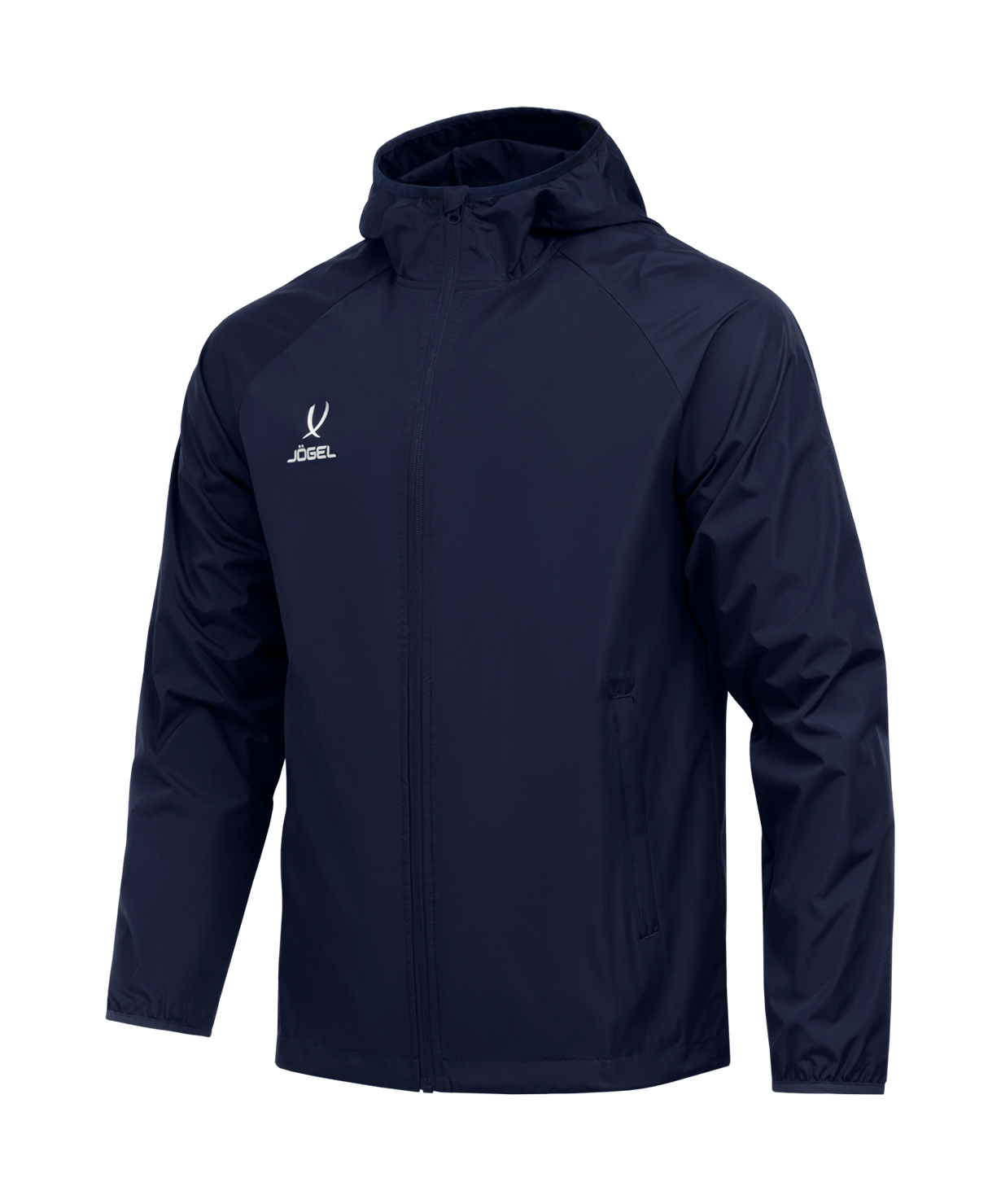 Куртка ветрозащитная JOGEL CAMP Rain Jacket, темно-синий, детский