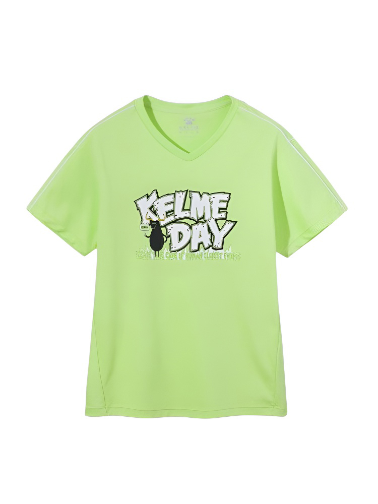 Детская футболка KELME Short Sleeve T-Shirt Kid Light Green