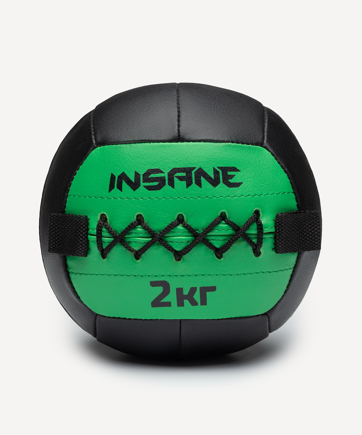 Медбол INSANE IN24-WB100, 2 кг, зеленый
