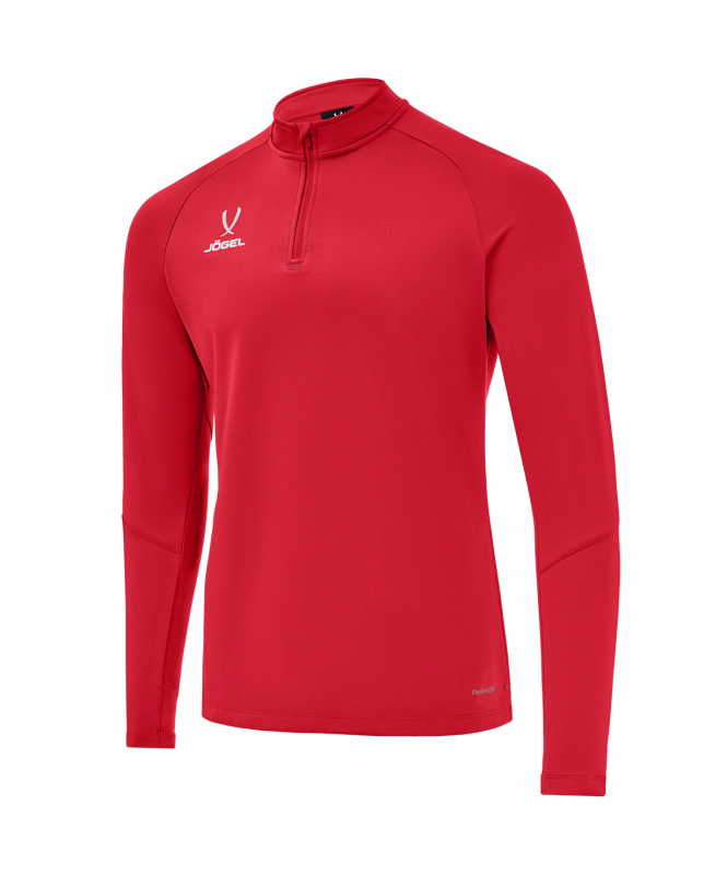 Джемпер тренировочный JOGEL PREMIER PerFormDRY Training 1/4 Zip Fleece Top, красный, размер L