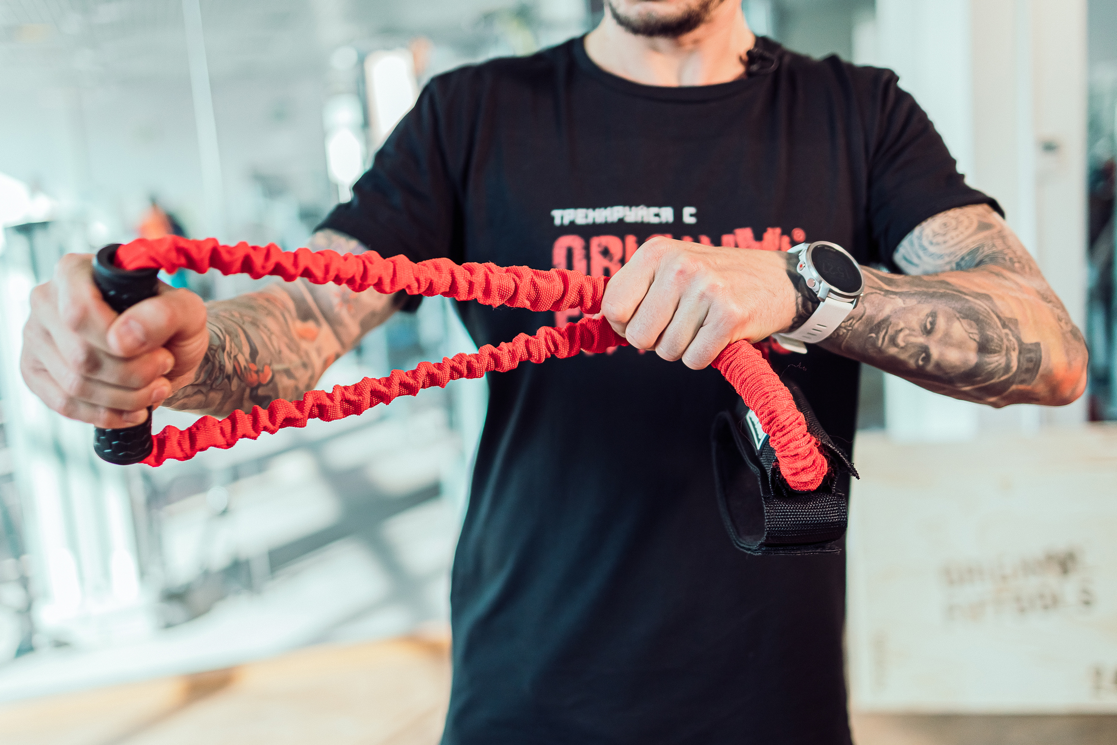 Эспандер-восьмерка среднее сопротивление