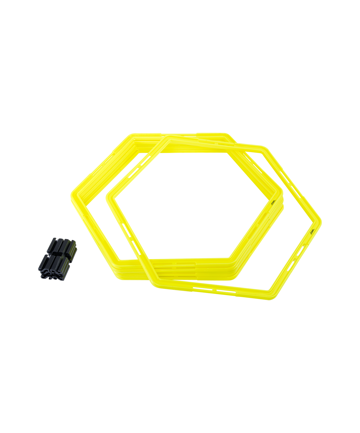 Набор шестиугольных напольных обручей JOGEL Agility Hoops JA-216, 6 шт.