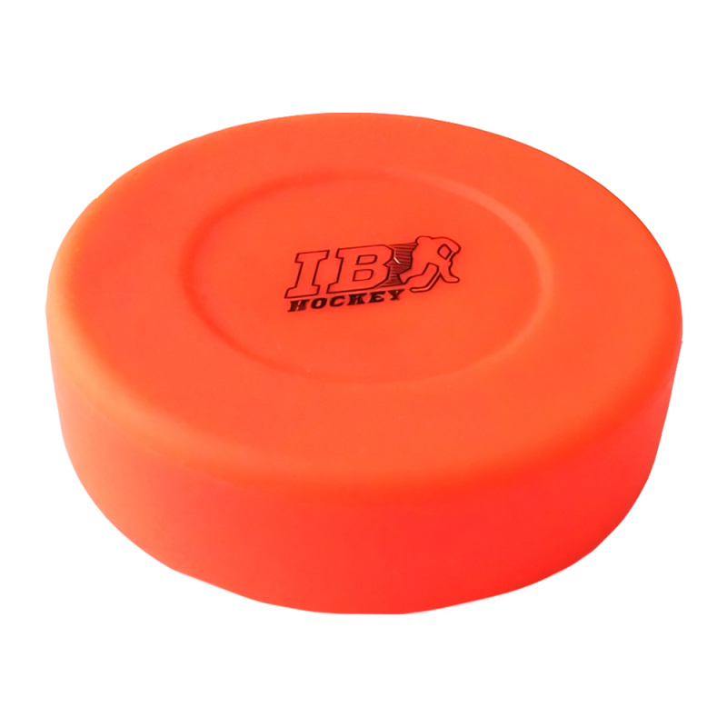 Шайба для стрит-хоккея IB Hockey medium,SHP-M-IB-OR, пластик, диам.75 мм,выс. 25 мм,вес 50гр, оранж