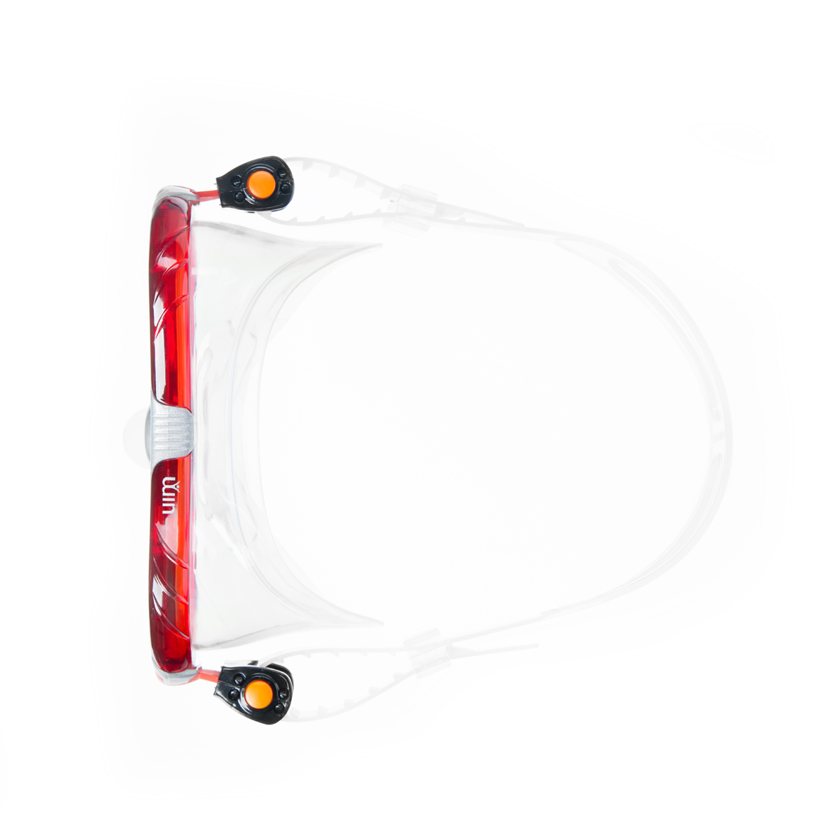 Маска для плав. Salvas Viva Sr Mask, CA535S1RYSTH,закален.стекло, силикон, р.Senior, красный