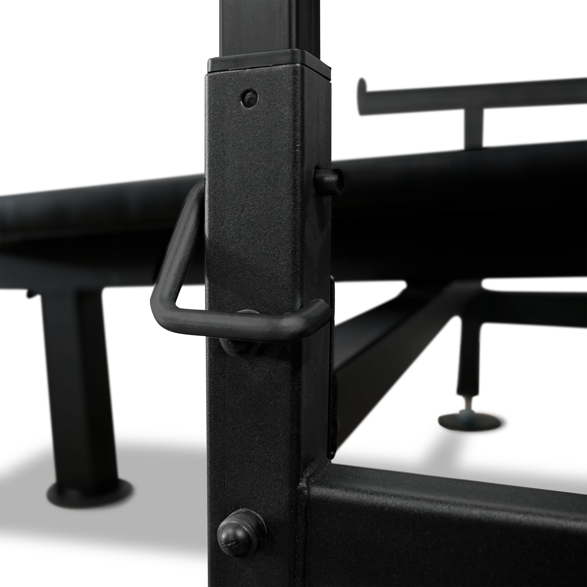 Скамья для жима лёжа со страховочными упорами BRONZE GYM PARTNER ML-902